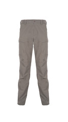 tactical grey pants in front of white background