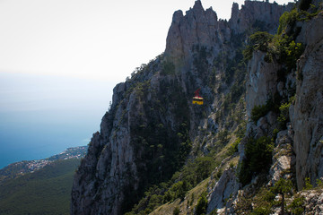Fototapeta na wymiar i-petri mountain in Crimea