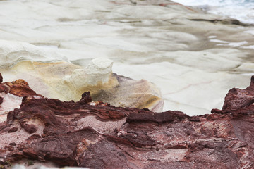 white red stone background for text