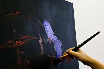 Fotobehang Chocoladebruin The concept of the art decoration  © makalish