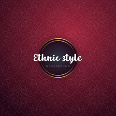 luxury ornamental mandala design background