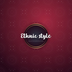 luxury ornamental mandala design background