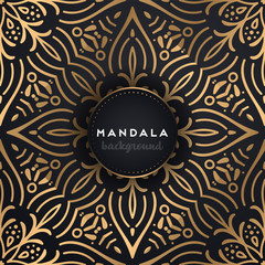 luxury ornamental mandala design background