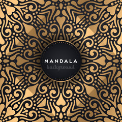 luxury ornamental mandala design background