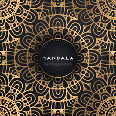 luxury ornamental mandala design background