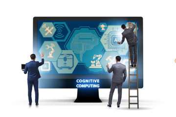 Cognitive computing concept as modern technology