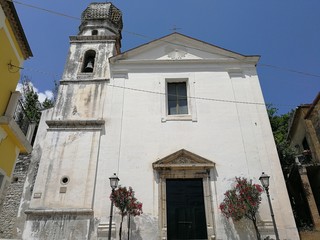 San Lorenzello - Facciata della chiesa della Congregazione della Sanità