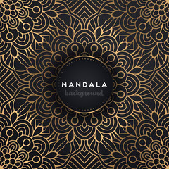 luxury ornamental mandala design background