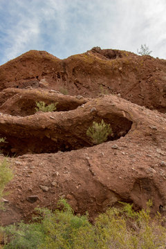 Boulder at Papago Park in Phoenix Arizona