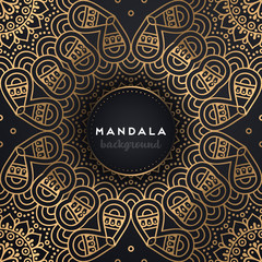 luxury ornamental mandala design background