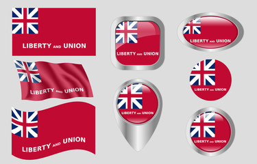 Flag of Taunton, Massachusetts