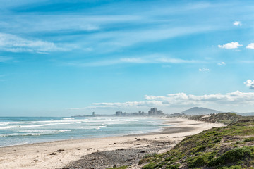 Bloubergstrand as seen from Dolphin Beach in Cape Town