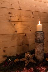Bougie de Noël