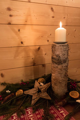 Bougie de Noël