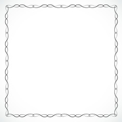 Frame for design drawn in vector illustration eps 10