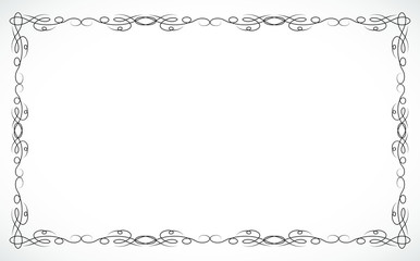 Frame for design drawn in vector illustration eps 10