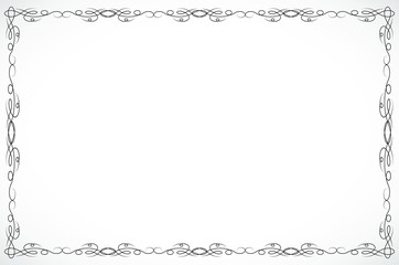Frame for design drawn in vector illustration eps 10