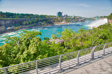 Naklejka premium Niagara Falls, American Side, Buffalo