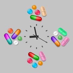 Time of medicines intake