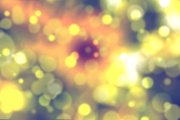 Abstract floral bokeh background