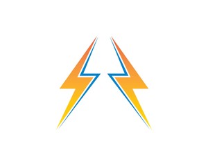 flash power thunder illustration vector