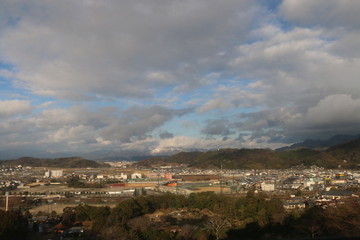 天守からの見晴らし