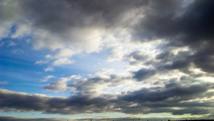 Cielo de la campiña 2019