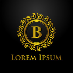 Luxury logo template