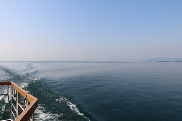 竹生島クルーズからの景色