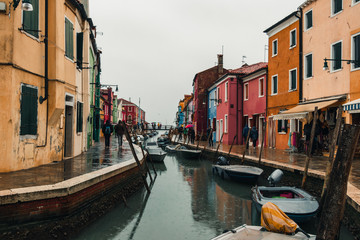 Fototapeta na wymiar Fisherman's Village - Venice, Italy
