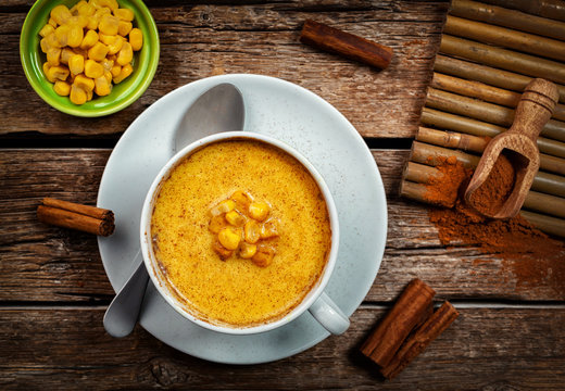 Corn Atole Beverage