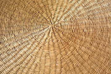 Fototapeta premium イグサで編んだ伝統的な敷物