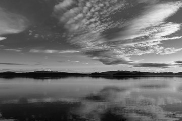 Dugualla Bay & Mount Baker, Whidbey Island, WA