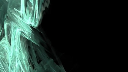 Abstract fractal forms morph and oscillate (Loop) - Powered by Adobe