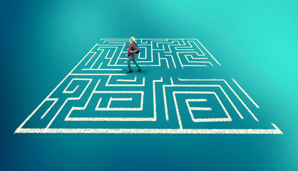 Solve the maze