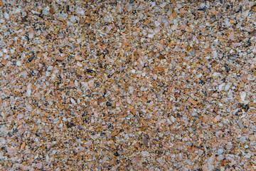 Cork board background or pattern with selective focus