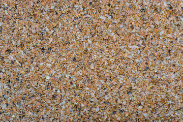 Cork board background or pattern with selective focus