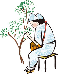 浮世絵　町人　その16