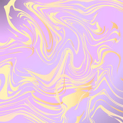 Fototapeta na wymiar Marbled effect background. Watercolor of oil painting effect. Bright gradient abstract backdrop. Liquid flow vector background.