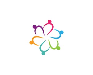 Obraz premium community care Logo