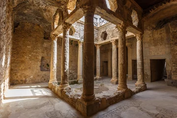 Papier Peint photo Rudnes Ruins of the ancient Roman town Bulla Regia, Tunisia