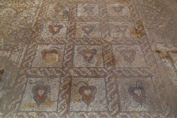 Ruins of the ancient Roman town Bulla Regia, Tunisia