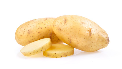 potato isolated on white background