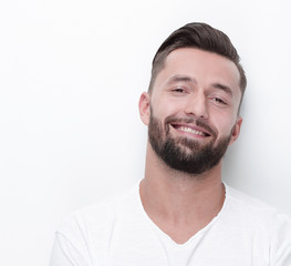 Obraz premium closeup.modern, relaxing young man