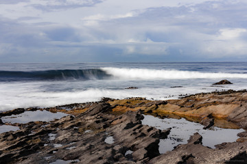 Obraz premium waves on the beach