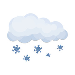 Vector design of weather and climate symbol. Collection of weather and cloud stock symbol for web.