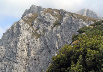 Obraz premium rocks in the mountains, slovenia