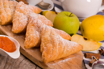 Apple puffs.