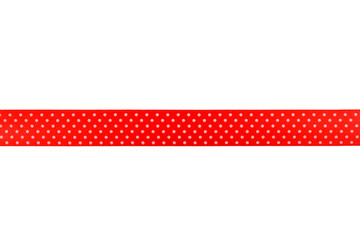 ribbon isolated on white background.