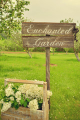 View to the secret garden